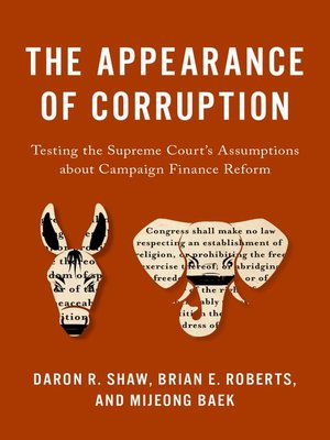 cover image of The Appearance of Corruption